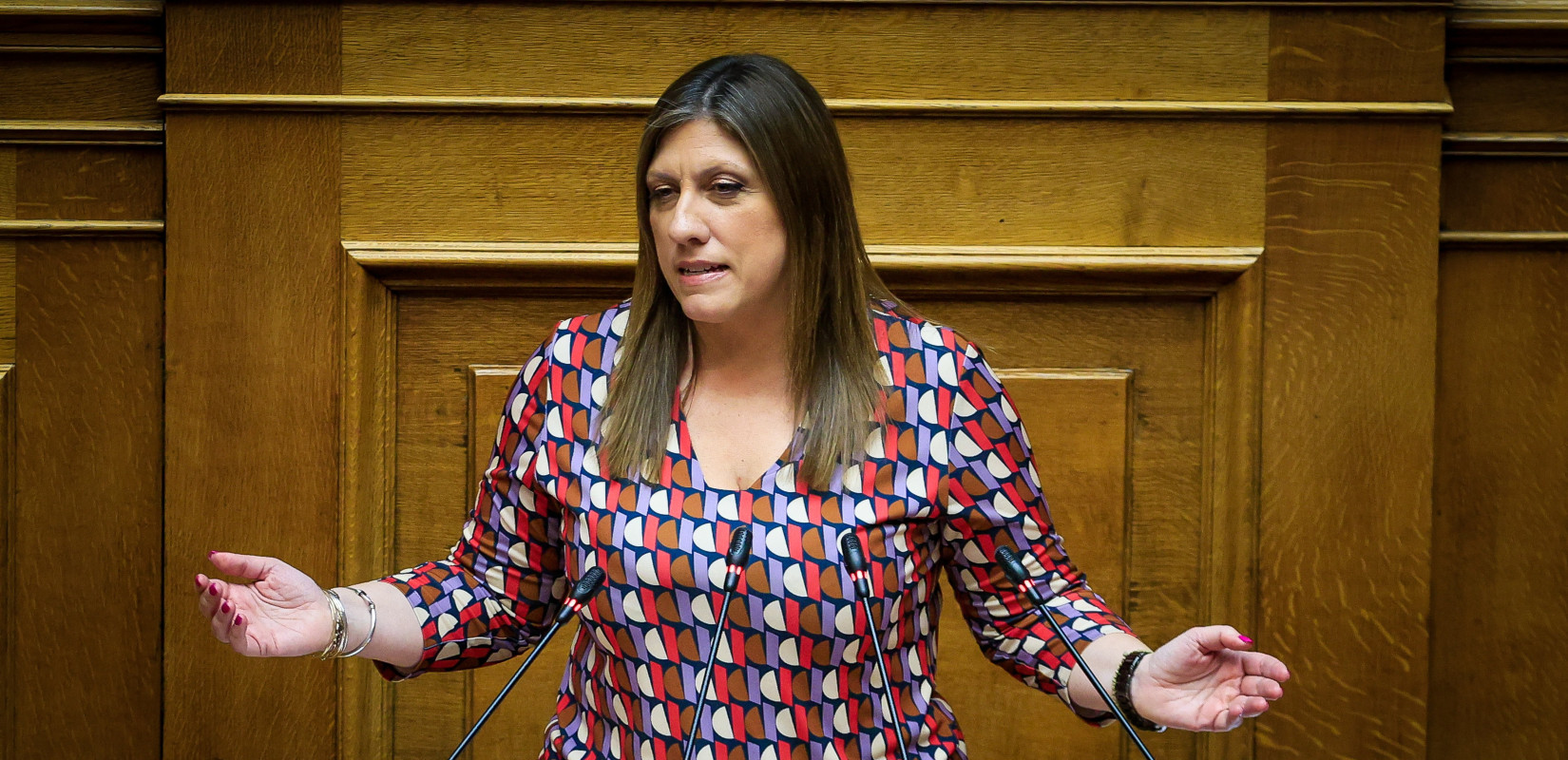 Η Ζωή Κωνσταντοπούλου απαντά στην ανεξαρτητοποίηση της Ελένης Καραγεωργοπούλου