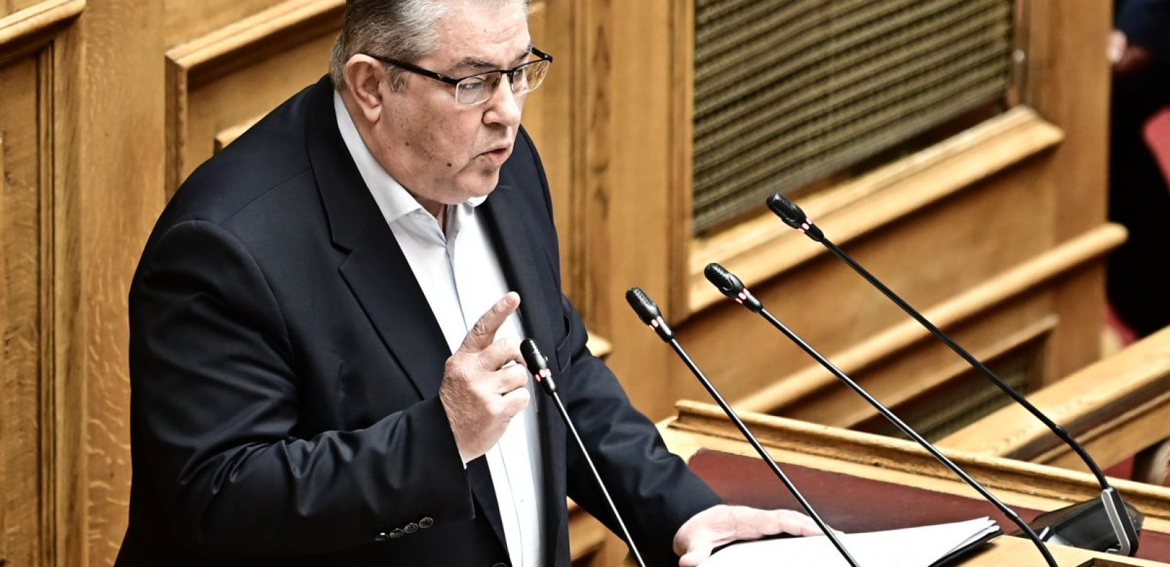 Πρόταση δυσπιστίας - Δ. Κουτσούμπας: Η κυβέρνηση επιχείρησε να πλαστογραφήσει το μήνυμα των συλλαλητηρίων