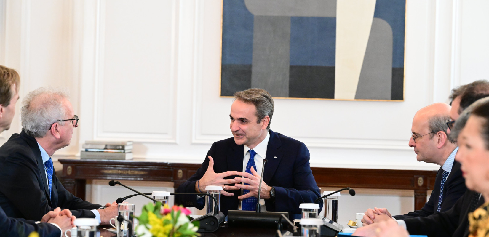 Στο επίκεντρο της συνάντησης Μητσοτάκη - επικεφαλής ESM οι προοπτικές της ελληνικής οικονομίας