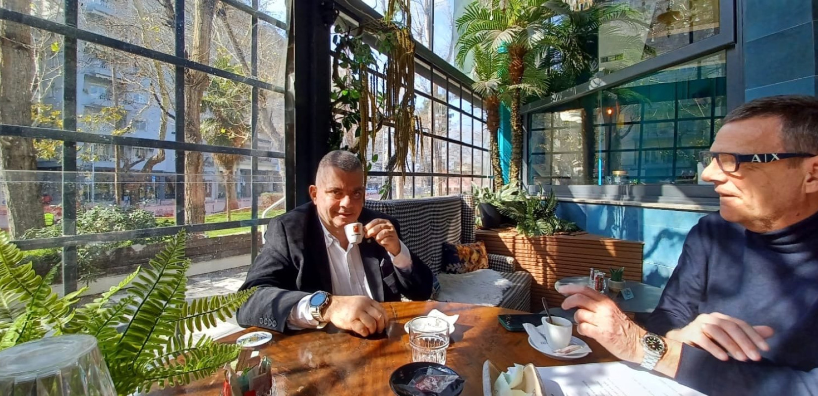 Πρωινός καφές με τον νέο πρόεδρο του Βιοτεχνικού, Μάριο Παπαδόπουλο (βίντεο)