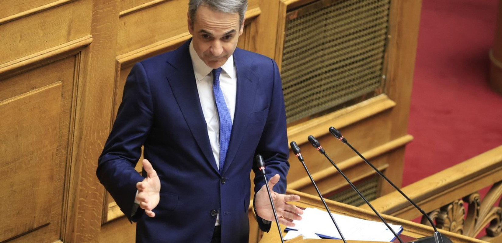 «Μάχη» στη Βουλή για τις εξοπλιστικές δαπάνες - Ο Κυρ. Μητσοτάκης παρουσιάζει 12ετές εξοπλιστικό πρόγραμμα