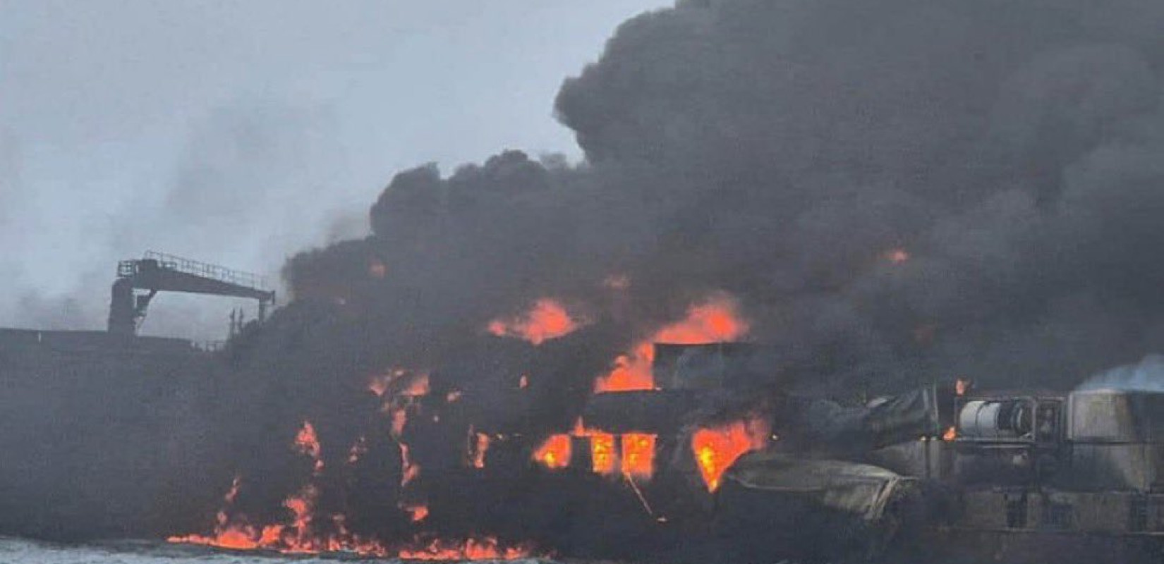 Βόρεια Θάλασσα: Διαρροή καυσίμων από τη σύγκρουση δεξαμενόπλοιου και φορτηγού πλοίου