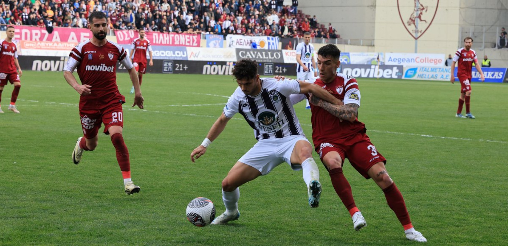 Super League 2: «Χ»άλασε τη φιέστα της ΑΕΛ ο Ηρακλής (βίντεο)