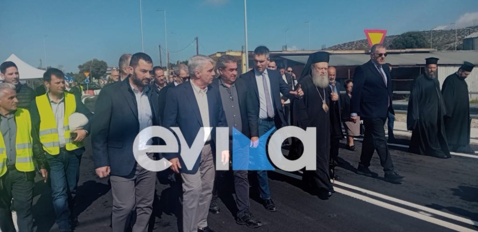 Παραδόθηκε στην κυκλοφορία η νέα γέφυρα στο Αφράτι Χαλκίδας