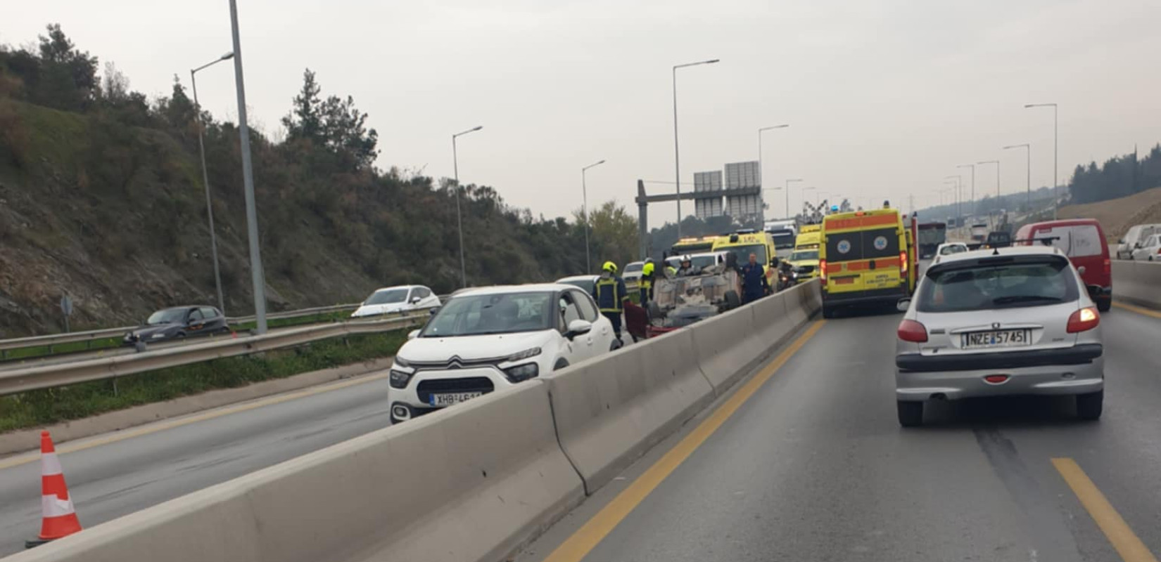 Θεσσαλονίκη: Καθολικός αποκλεισμός τμήματος της Περιφερειακής το βράδυ της Πέμπτης