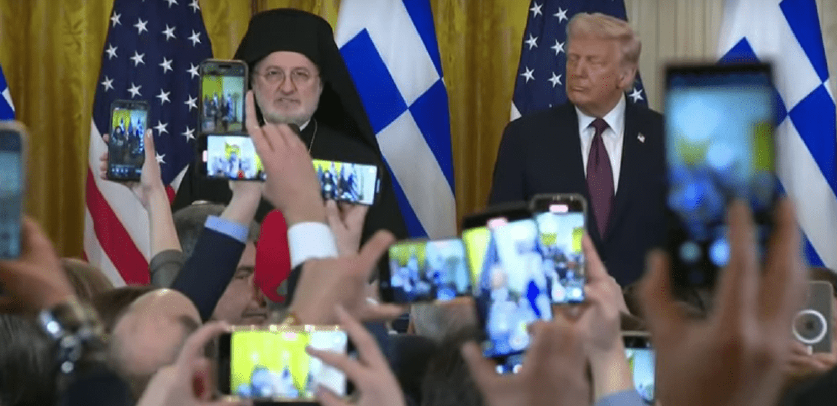 O Τραμπ υποδέχτηκε την ελληνική ομογένεια για την 25η Μαρτίου (βίντεο)