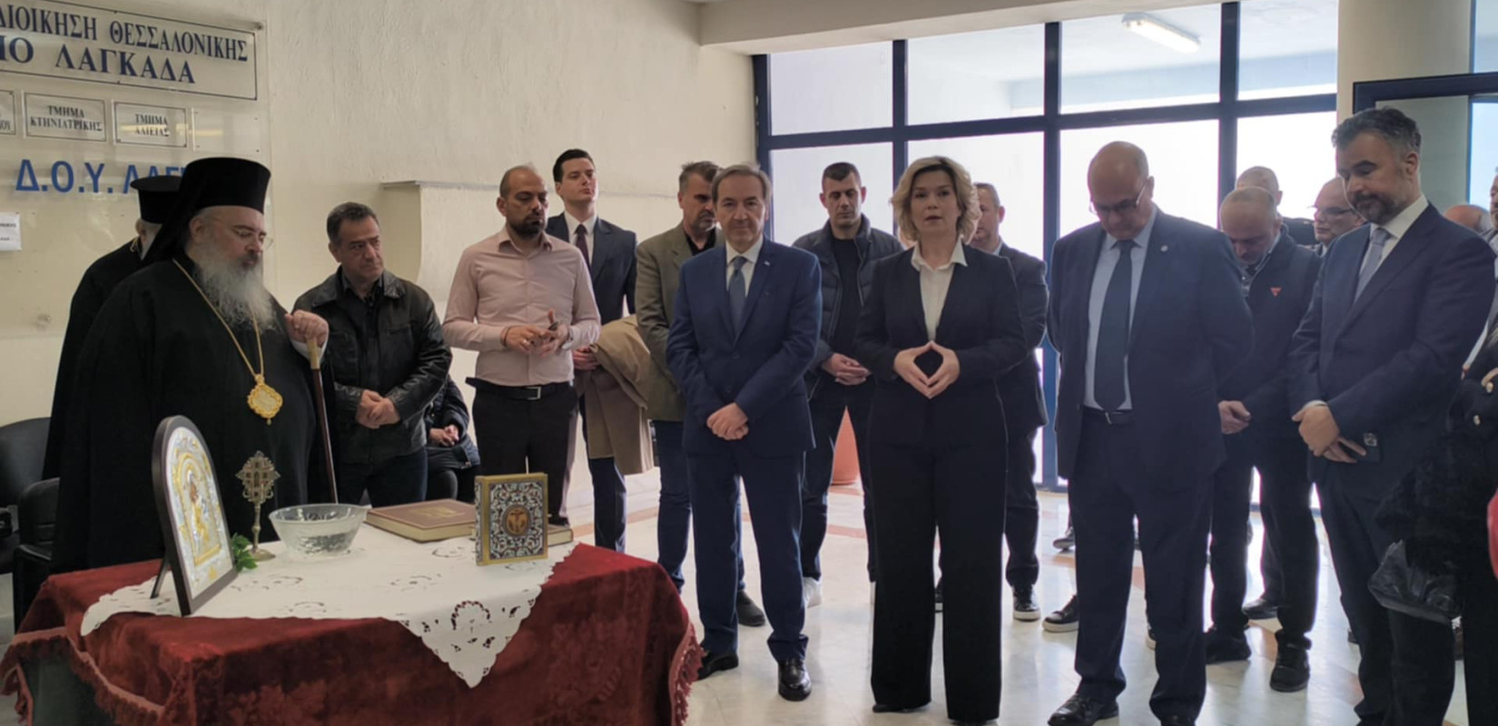 Λαγκαδάς: Μπουγάς - Ανδρεάδου εγκαινίασαν το νέο Πρωτοδικείο