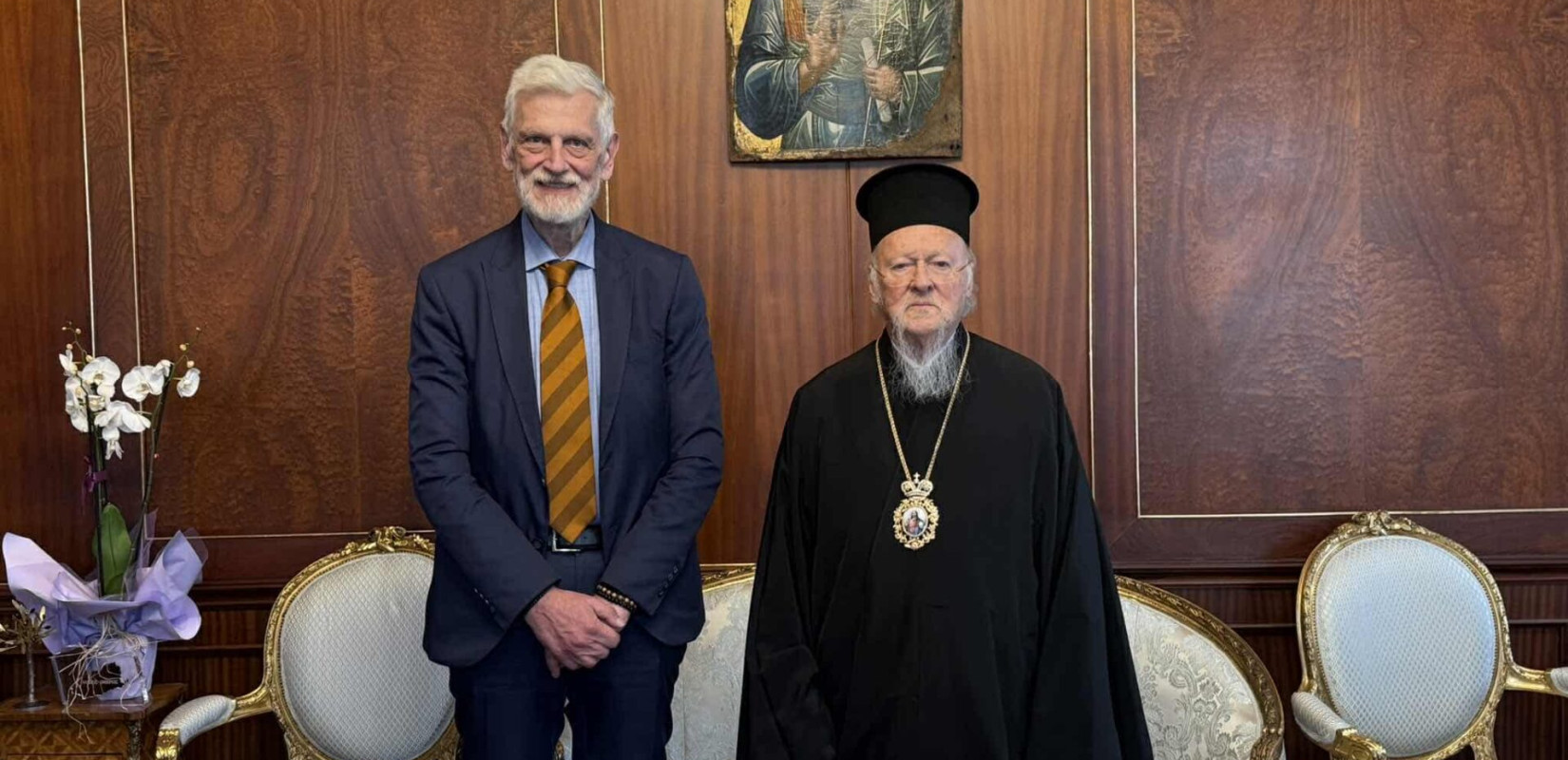 Κωνσταντινούπολη: Ο υφυπουργός Eξωτερικών Γ. Λοβέρδος συνάντησε τον Οικουμενικό Πατριάρχη Βαρθολομαίο