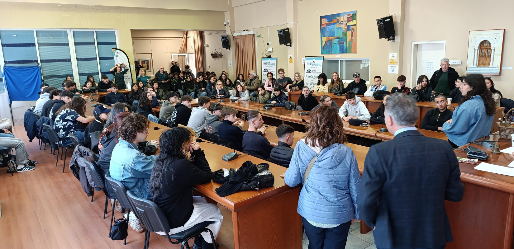 Μαθητές από το Σχολείο Καλών Τεχνών της Φλωρεντίας στο Δήμο Ωραιοκάστρου