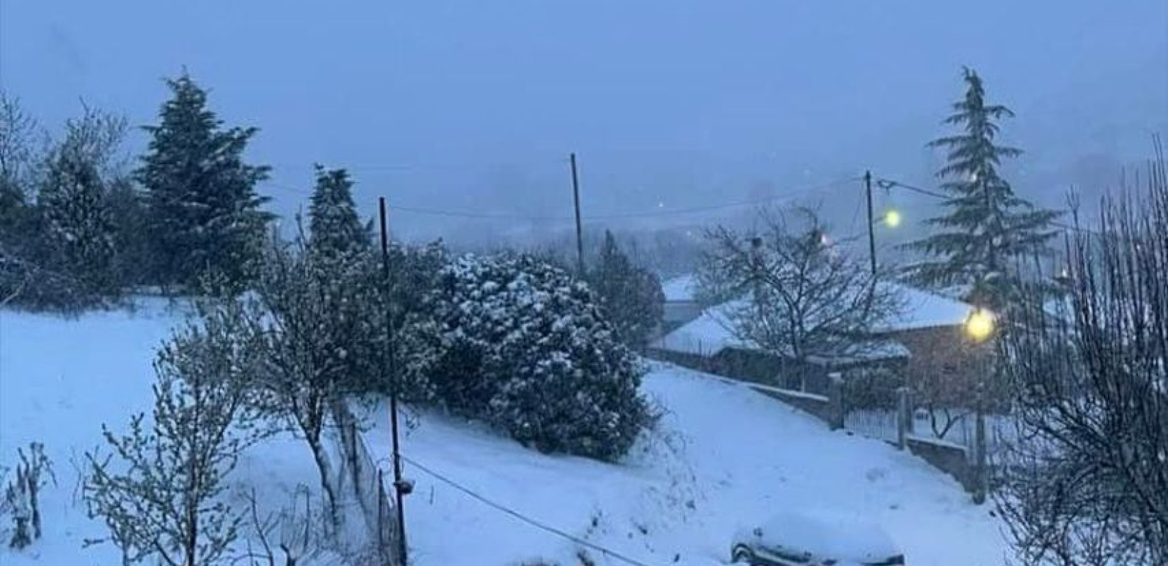 Ο χειμώνας ήρθε καθυστερημένα και στη Θέρμη