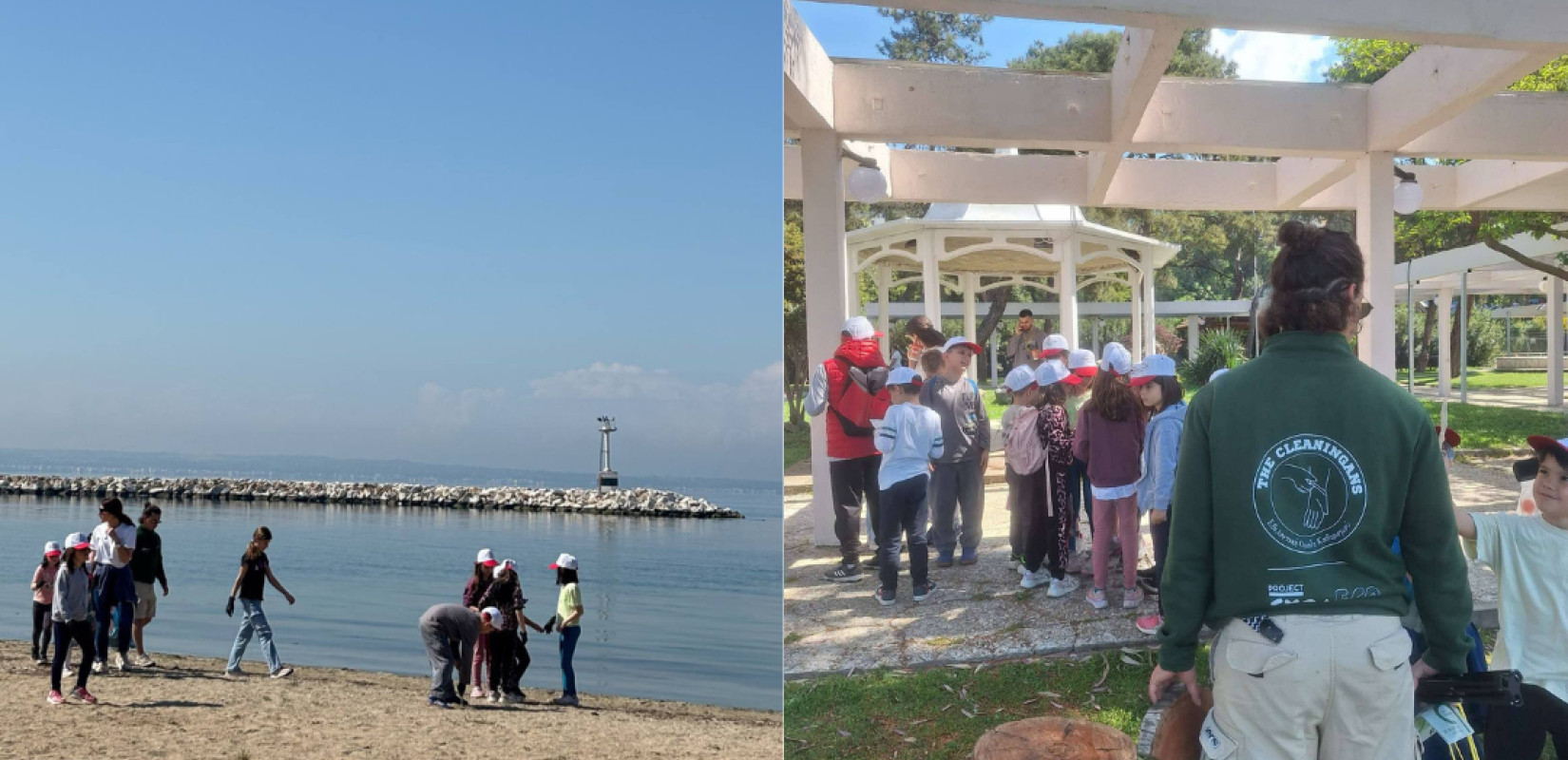 Καλαμαριά: Εθελοντές και μικροί φίλοι της φύσης καθάρισαν την παραλία Αρετσούς