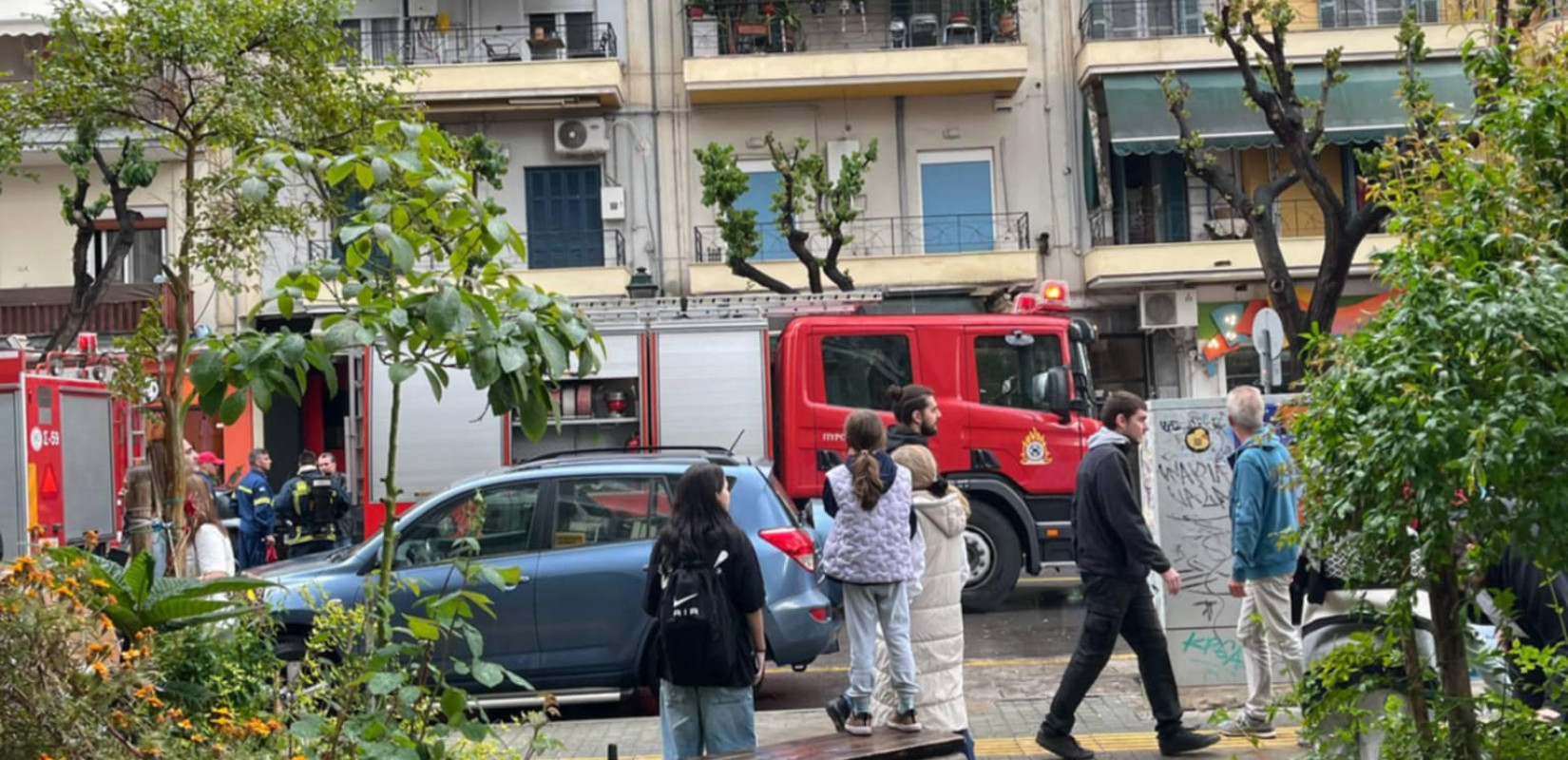 Θεσσαλονίκη: Φωτιά σε διαμέρισμα στο κέντρο της πόλης