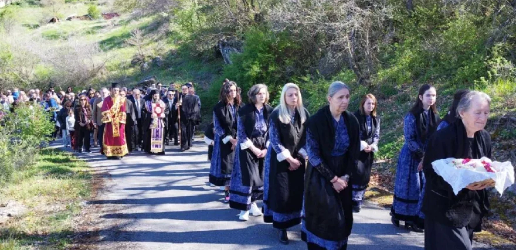 Κοζάνη: Η αναπαράσταση της Αποκαθήλωσης του Εσταυρωμένου στο Δρυόβουνο