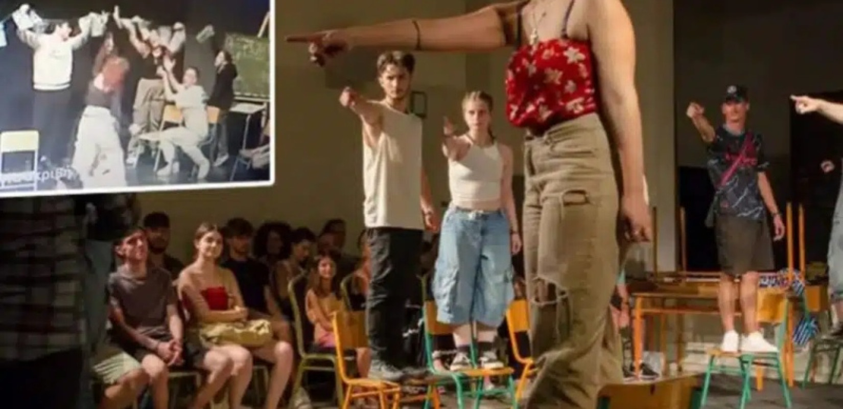 Ιεράπετρα: Οπλισμένοι αστυνομικοί έκαναν έφοδο σε μαθητική θεατρική παράσταση – H ανώνυμη καταγγελία και η απάντηση της ΕΛ.ΑΣ. (βίντεο)