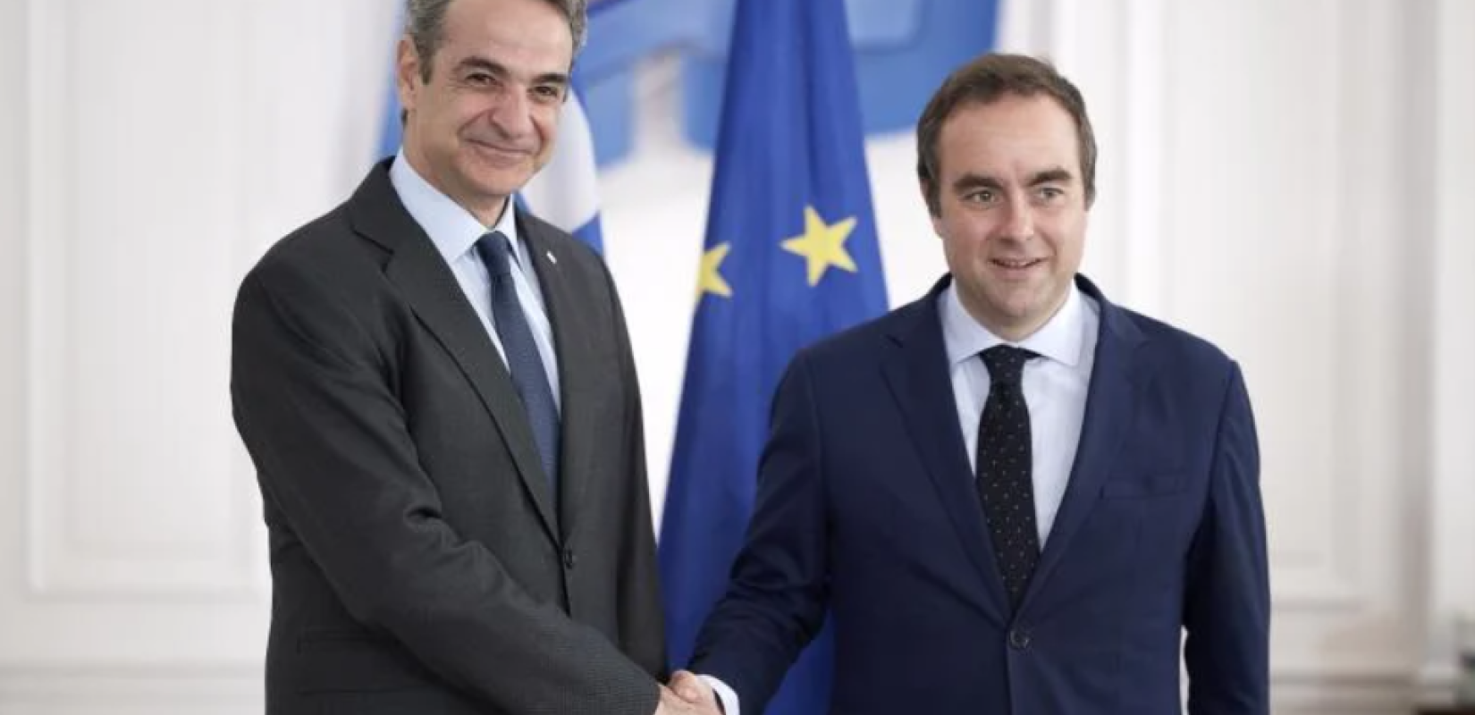K. Μητσοτάκης στον Γάλλο υπουργό Άμυνας: «Η Γαλλία είναι ένας από τους πιο στενούς εταίρους της Ελλάδας»