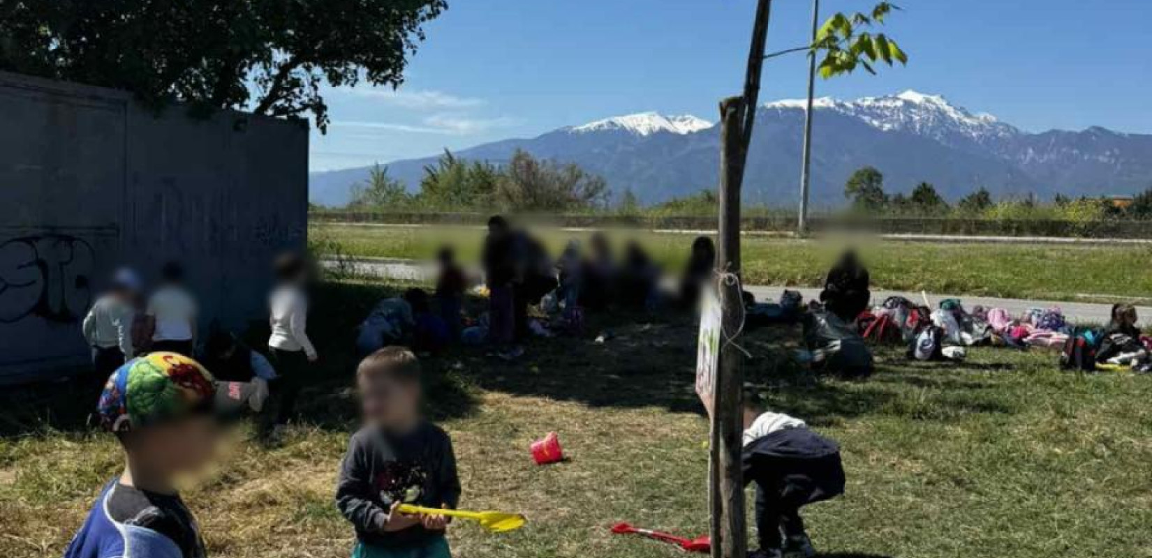 Κατερίνη: Μικροί μαθητές φύτευσαν δέντρα στον Λεύκο