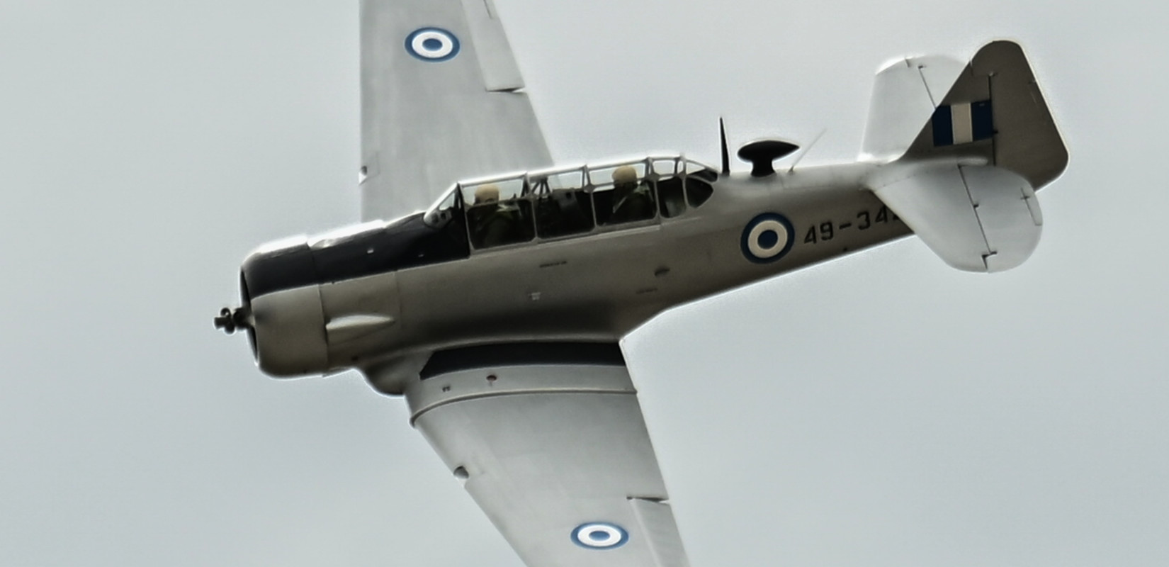 Πολεμική Αεροπορία: Τελετή ένταξης αεροσκάφους T-6 Harvard