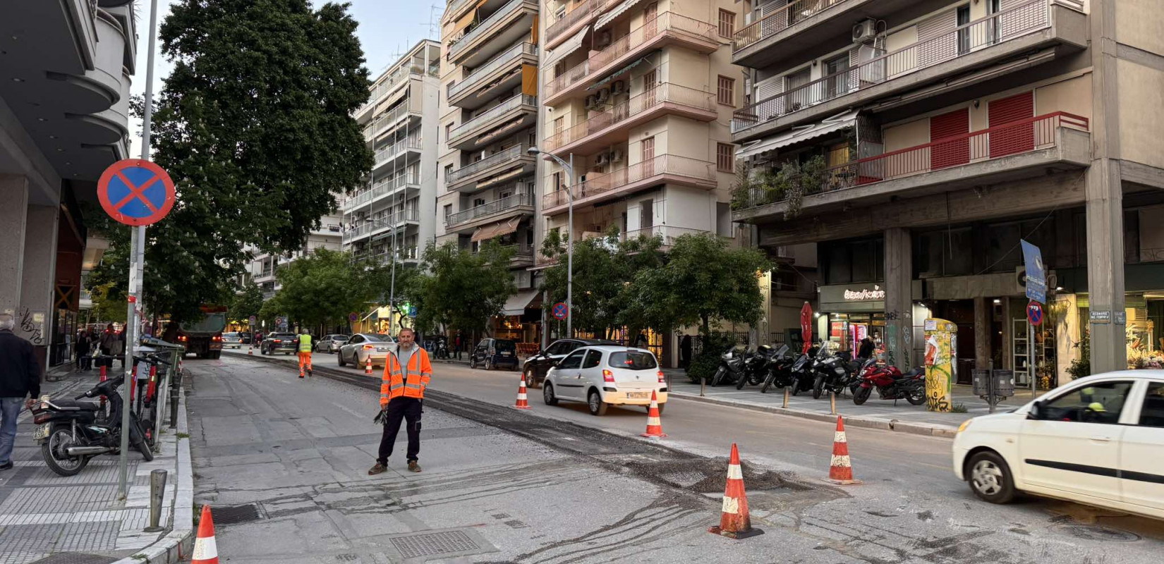Θεσσαλονίκη: Έργα κι απόψε στη Βασ. Γεωργίου