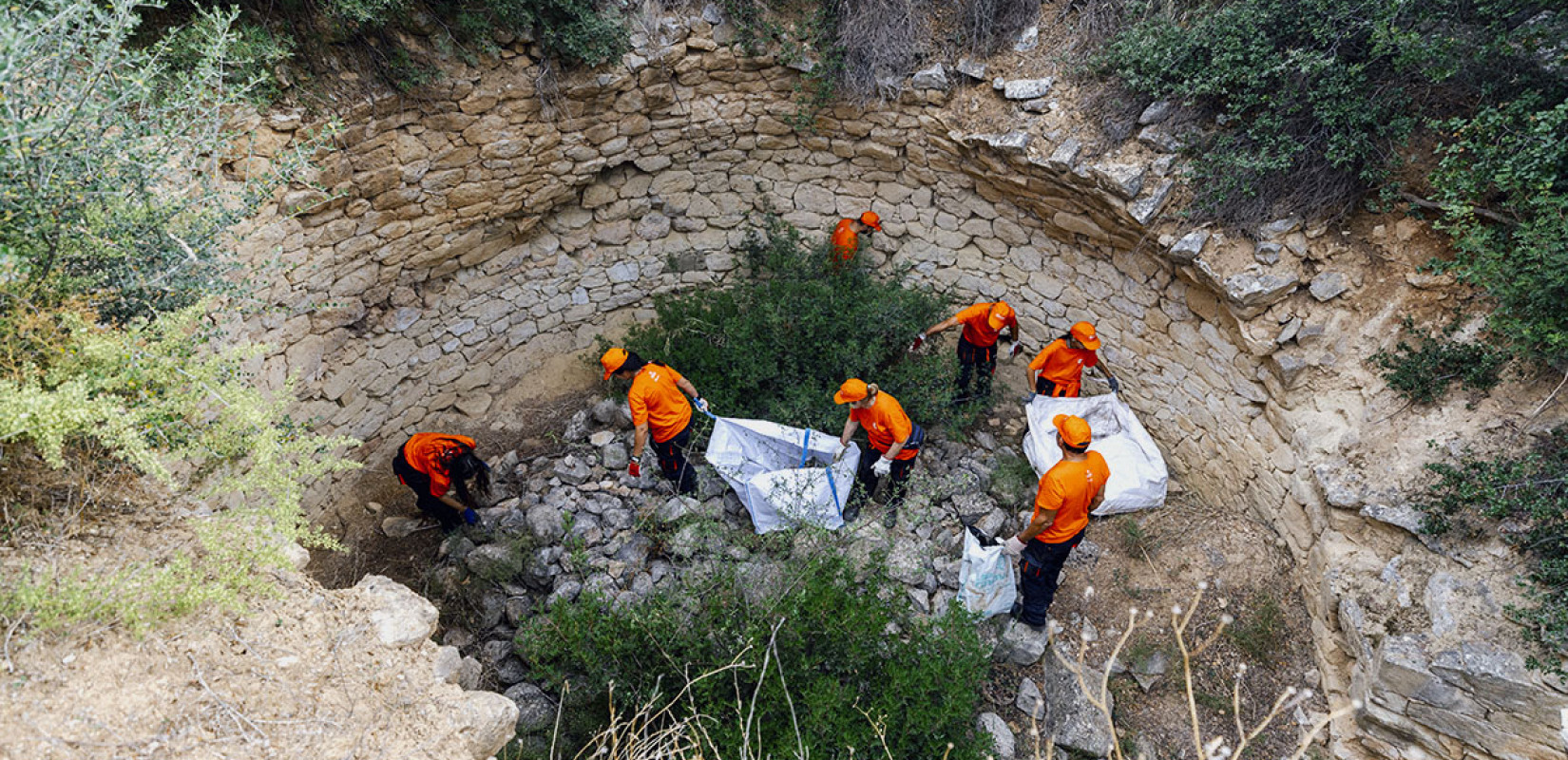 Το «Cyclone Project» έχει «σαρώσει» πάνω από 8.500 κ.μ. απορριμμάτων - Από πλυντήρια μέχρι διαβατήρια