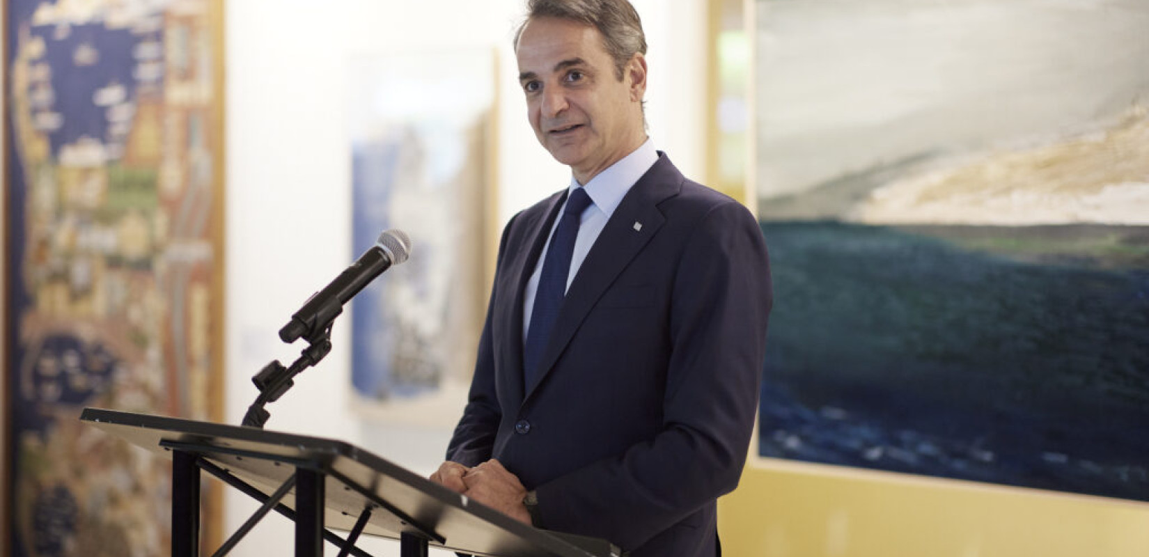 Κυρ. Μητσοτάκης: Στα εγκαίνια της έκθεσης «Θάλαττα» στη Νέα Υόρκη Κυρ. Μητσοτάκης: Στα εγκαίνια της έκθεσης «Θάλαττα» στη Νέα Υόρκη