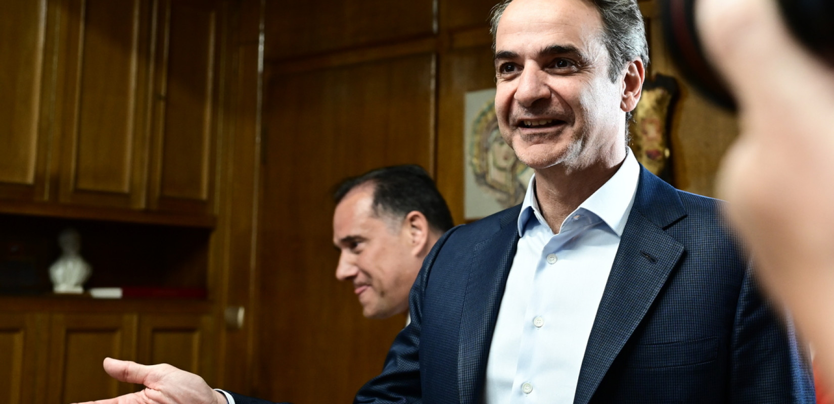 Στο Υπουργείο Υγείας ο Κυριάκος Μητσοτάκης Στο Υπουργείο Υγείας ο Κυριάκος Μητσοτάκης