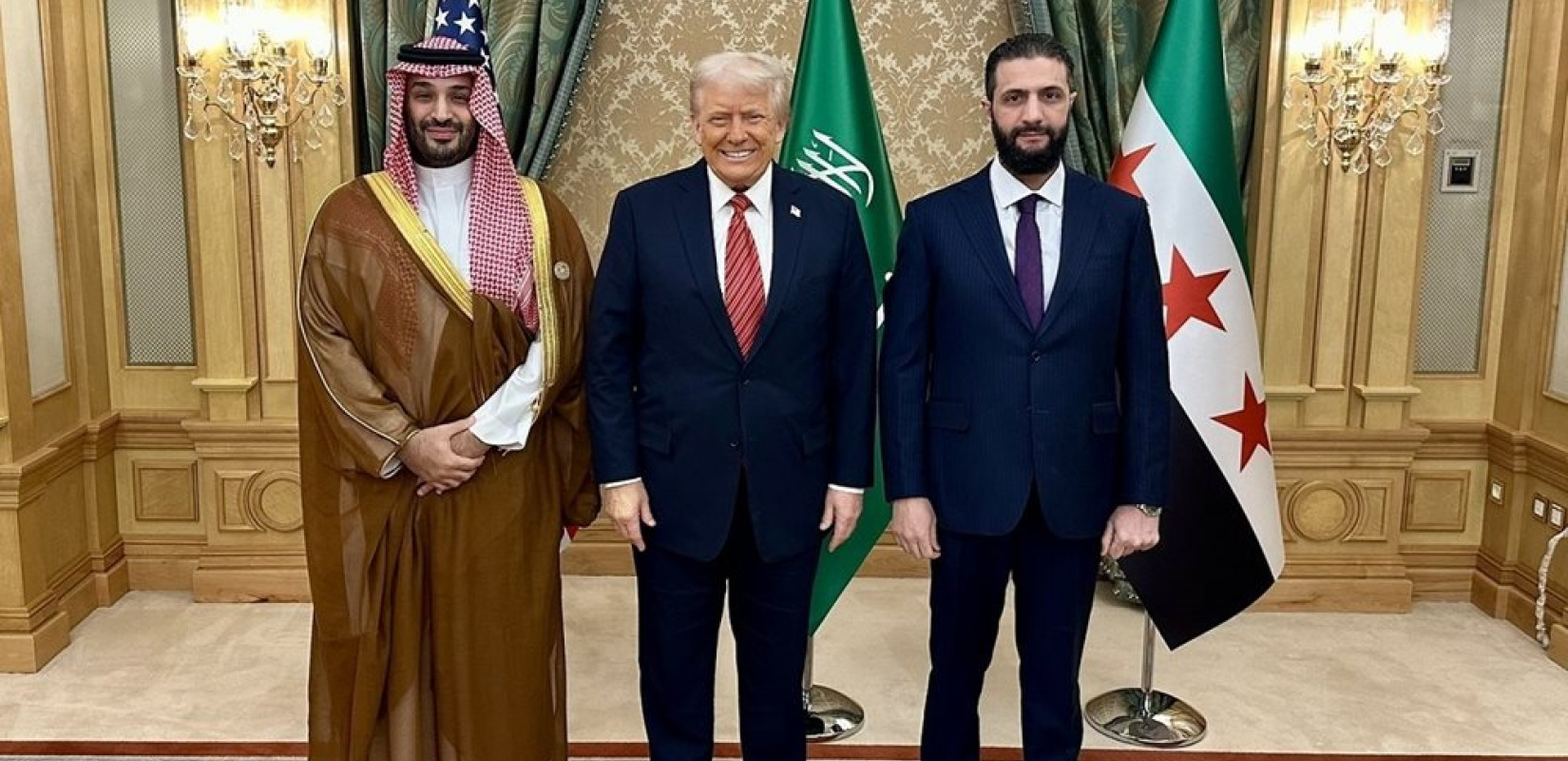 Ο Ντόναλντ Τραμπ στο Ριάντ: Ζητά την αποκατάσταση των σχέσεων της Δαμασκού με το Ισραήλ