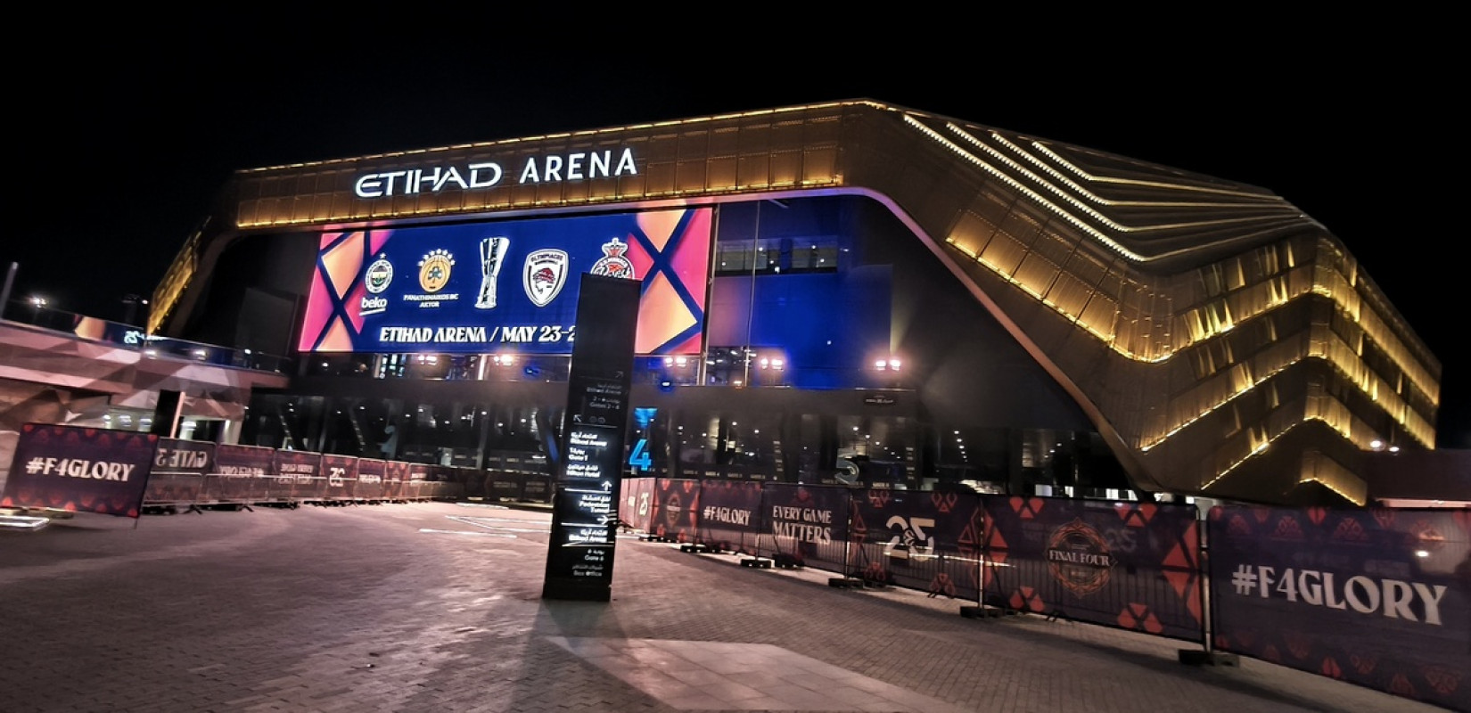 Φάιναλ φορ Ευρωλίγκας: Έξι χιλιάδες Έλληνες φίλαθλοι στο Άμπου Ντάμπι (βίντεο)