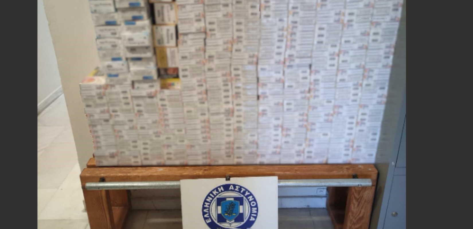 Κιλκίς: Είχε στο σπίτι και στο αυτοκίνητό του πάνω από 80.000 λαθραία τσιγάρα