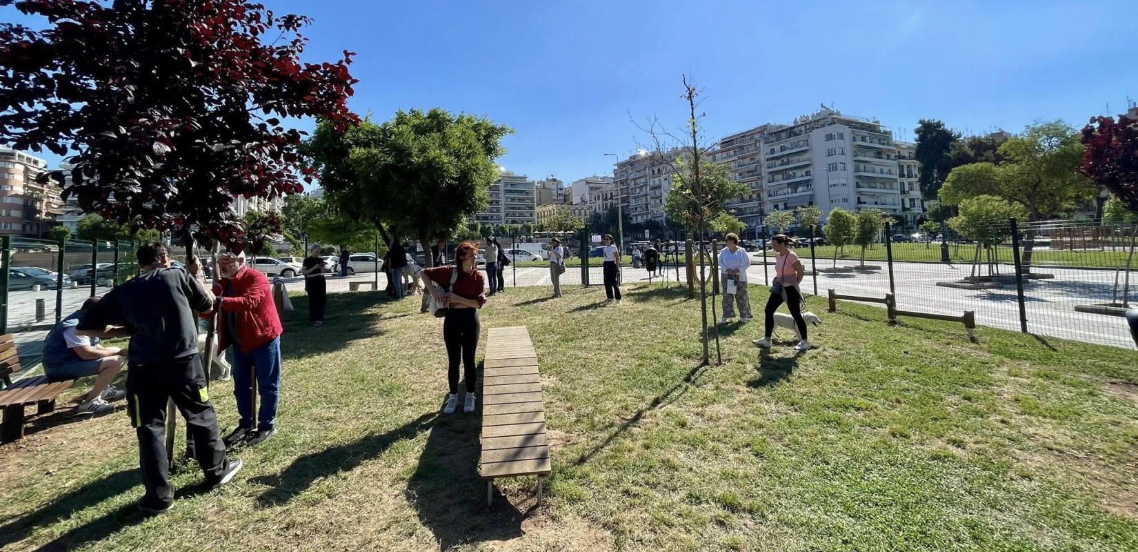 Θεσσαλονίκη: Στην Αρχαία Αγορά το τρίτο πάρκο σκύλων του Δήμου - Εγκαινιάστηκε σήμερα