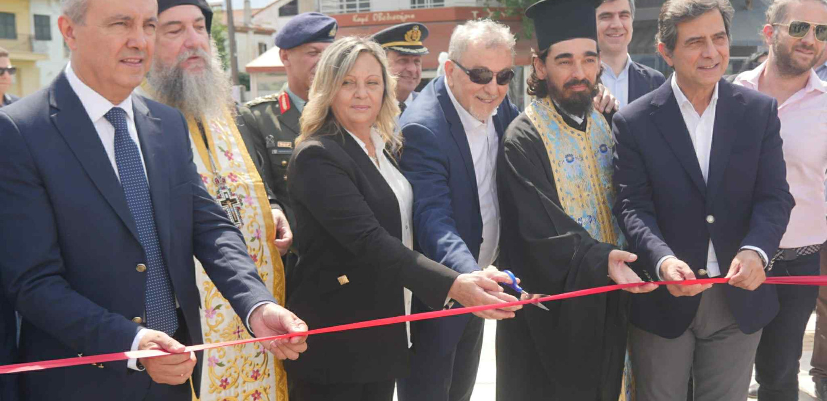 Δήμος Θέρμης: Εγκαινιάστηκε η πλατεία Χάνια στα Βασιλικά