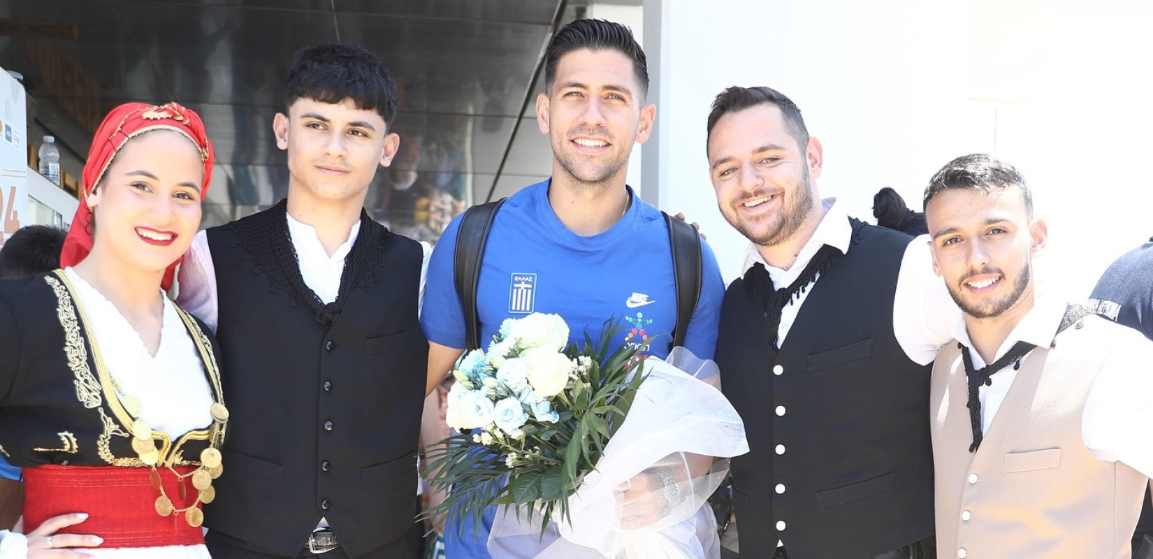 Εθνική ομάδα: Θερμή υποδοχή στο Ηράκλειο (βίντεο)