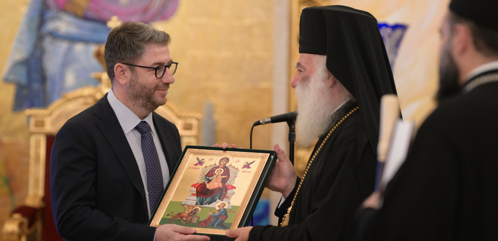 Ν. Ανδρουλάκης προς τον Πατριάρχη Θεόδωρο Β': «Πάντα στο πλευρό σας στηρίζοντας το σπουδαίο έργο του Πατριαρχείου Αλεξανδρείας»