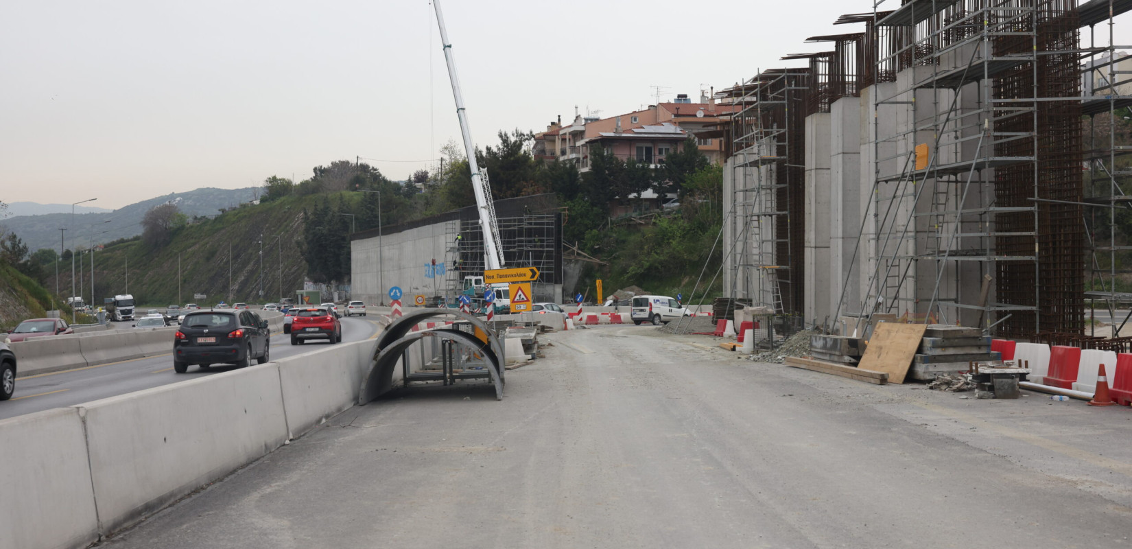 Θεσσαλονίκη - FlyOver: Το Φθινόπωρο η κατεδάφιση του τούνελ Πυλαίας - Πανοράματος