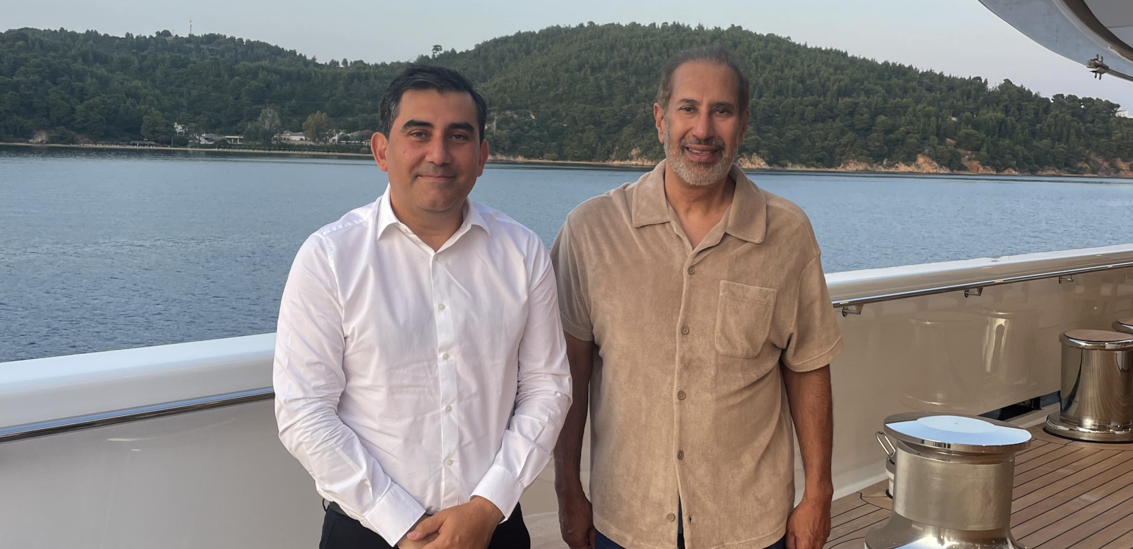 Ο Σεΐχης του Κατάρ επισκέφθηκε την Σκιάθο - «Παράδεισο» χαρακτήρισε το νησί