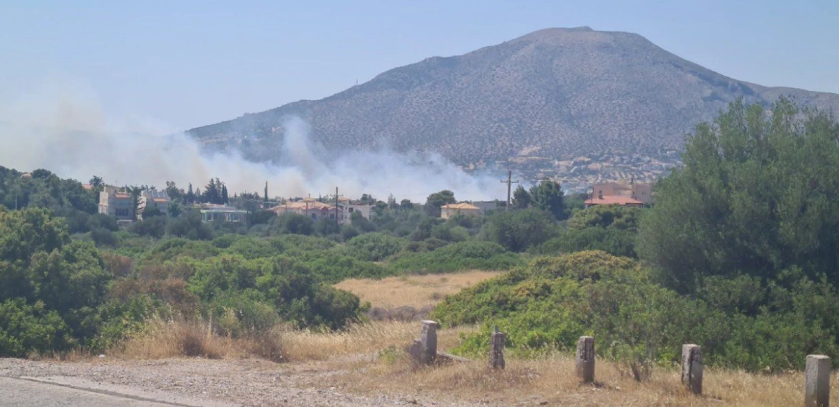 Φωτογραφίες: Πυροπροστασία Δασών Λαυρεωτικής