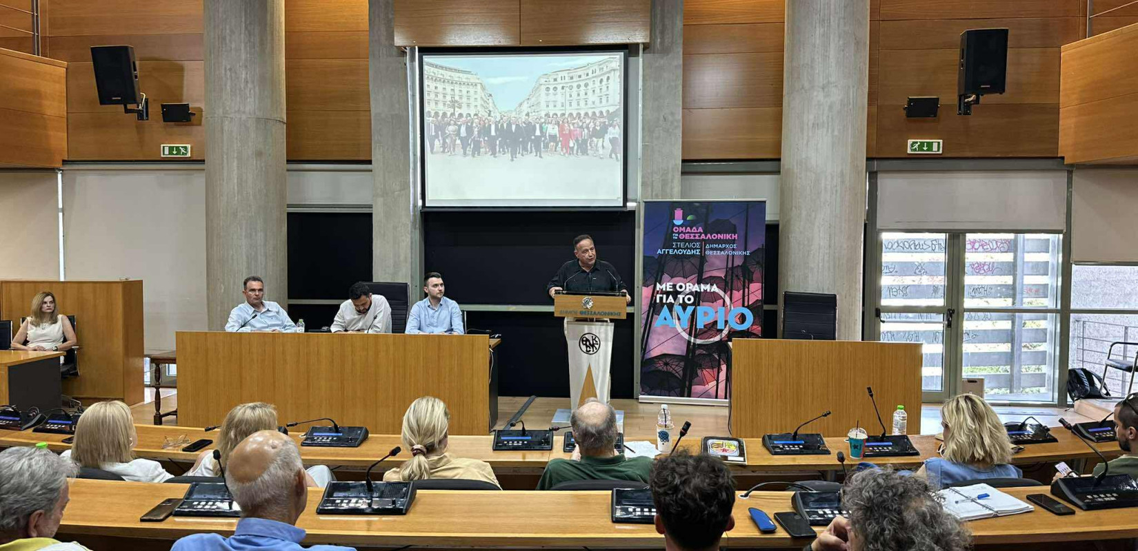 Στέλιος Αγγελούδης: «Η πόλη βήμα - βήμα αλλάζει...»- «Υλοποιήσαμε το 50% του προεκλογικού μας προγράμματος»