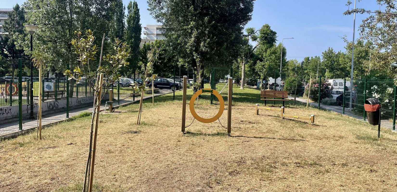 Θεσσαλονίκη: Εγκαινιάστηκε το τέταρτο πιστοποιημένο πάρκο σκύλων στην Μ. Αλεξάνδρου