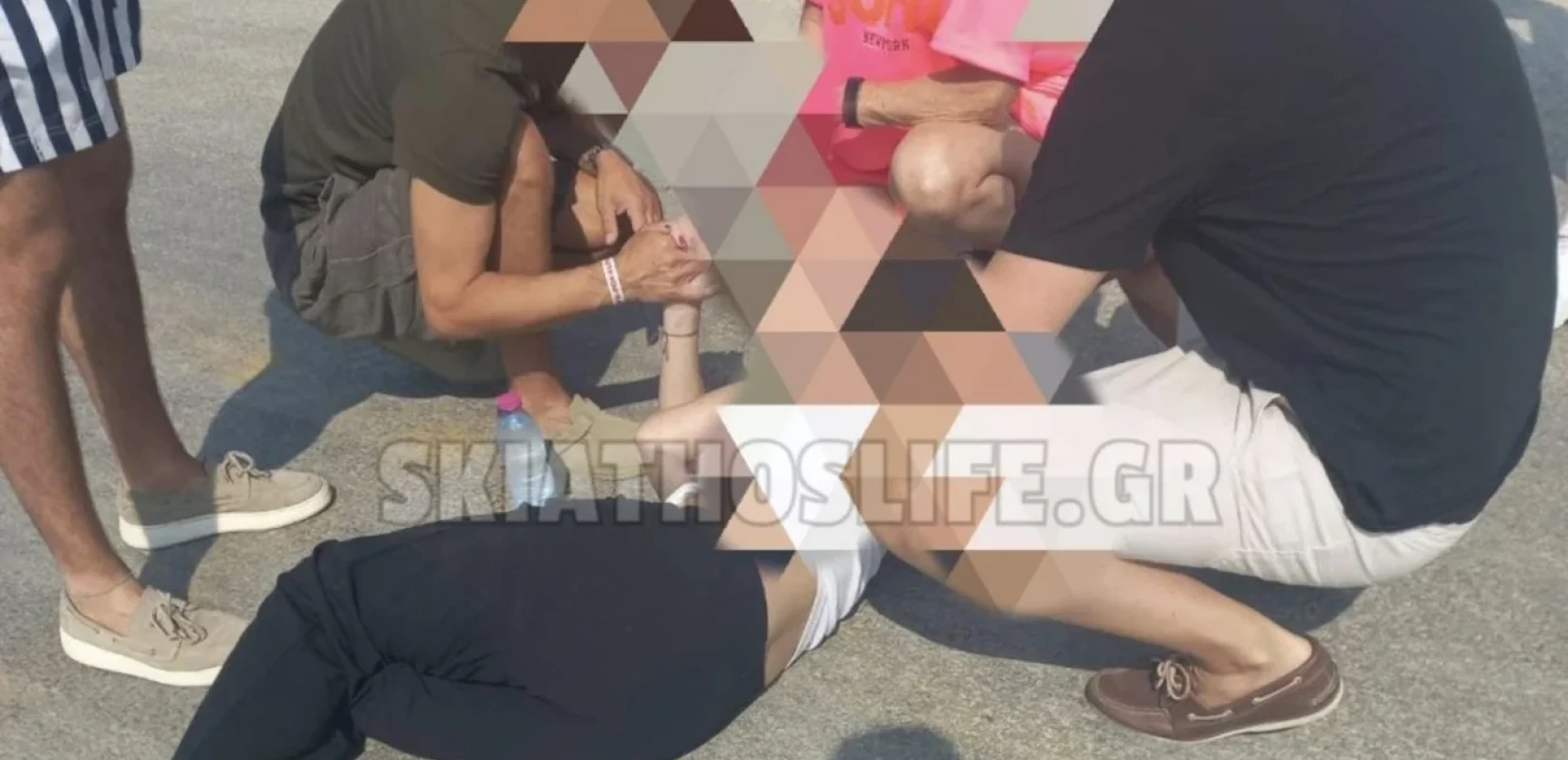 Σκίαθος: Τουρίστρια παρασύρθηκε από αέρια αεροπλάνου - Δείτε βίντεο