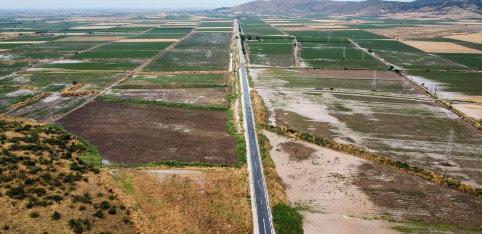 Δομοκός: Πλημμύρισαν αγροτικές εκτάσεις από την κακοκαιρία - Δείτε εικόνες