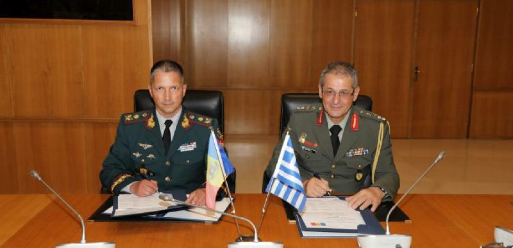 Υπογράφηκε το Πρόγραμμα Στρατιωτικής Συνεργασίας Ελλάδας - Μολδαβίας