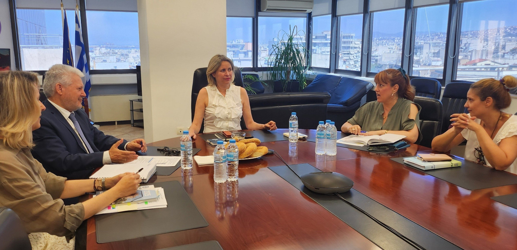 Θεσσαλονίκη: Στον ΟΑΣΘ η Γενική Γραμματέας Ισότητας και Ανθρωπίνων Δικαιωμάτων