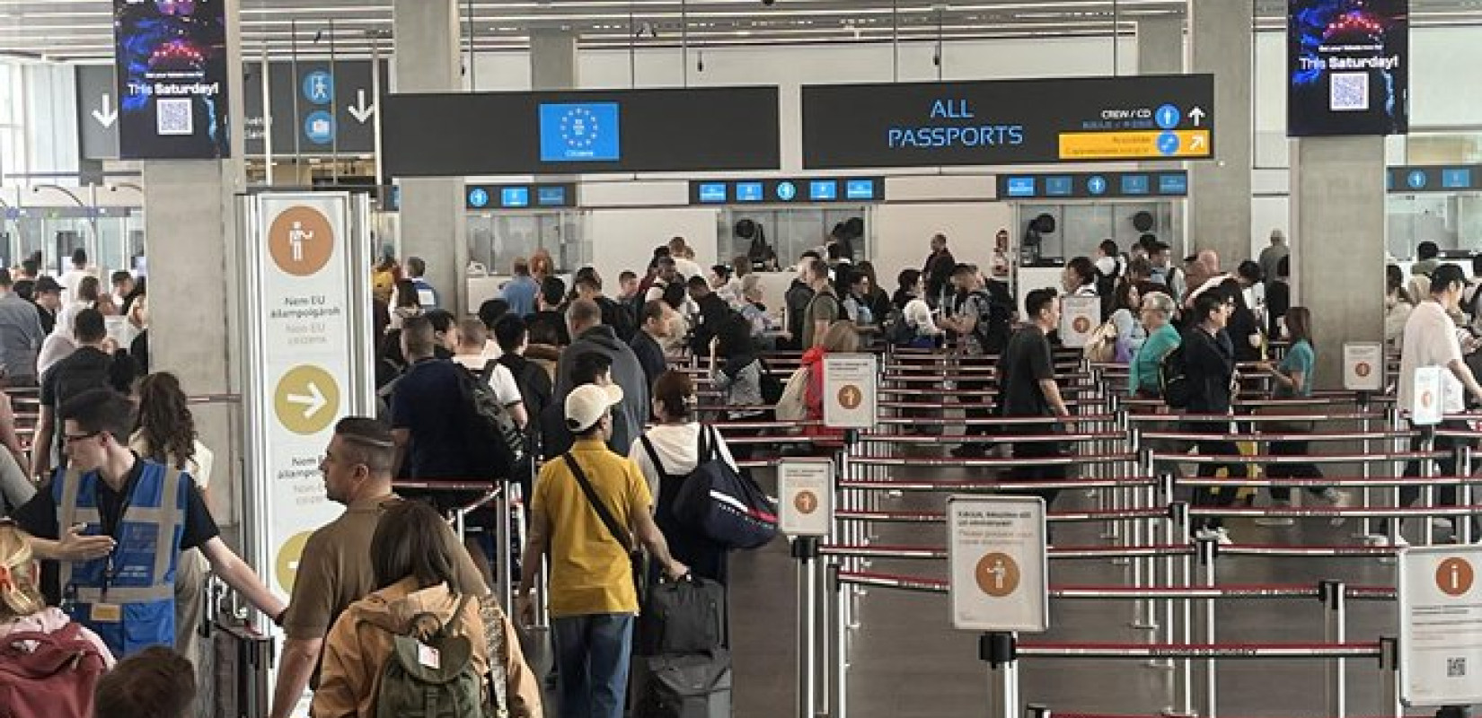 Ουγγαρία: Το αεροδρόμιο της Βουδαπέστης ανέστειλε προσωρινά τη λειτουργία του λόγω ζημιών από καταιγίδα