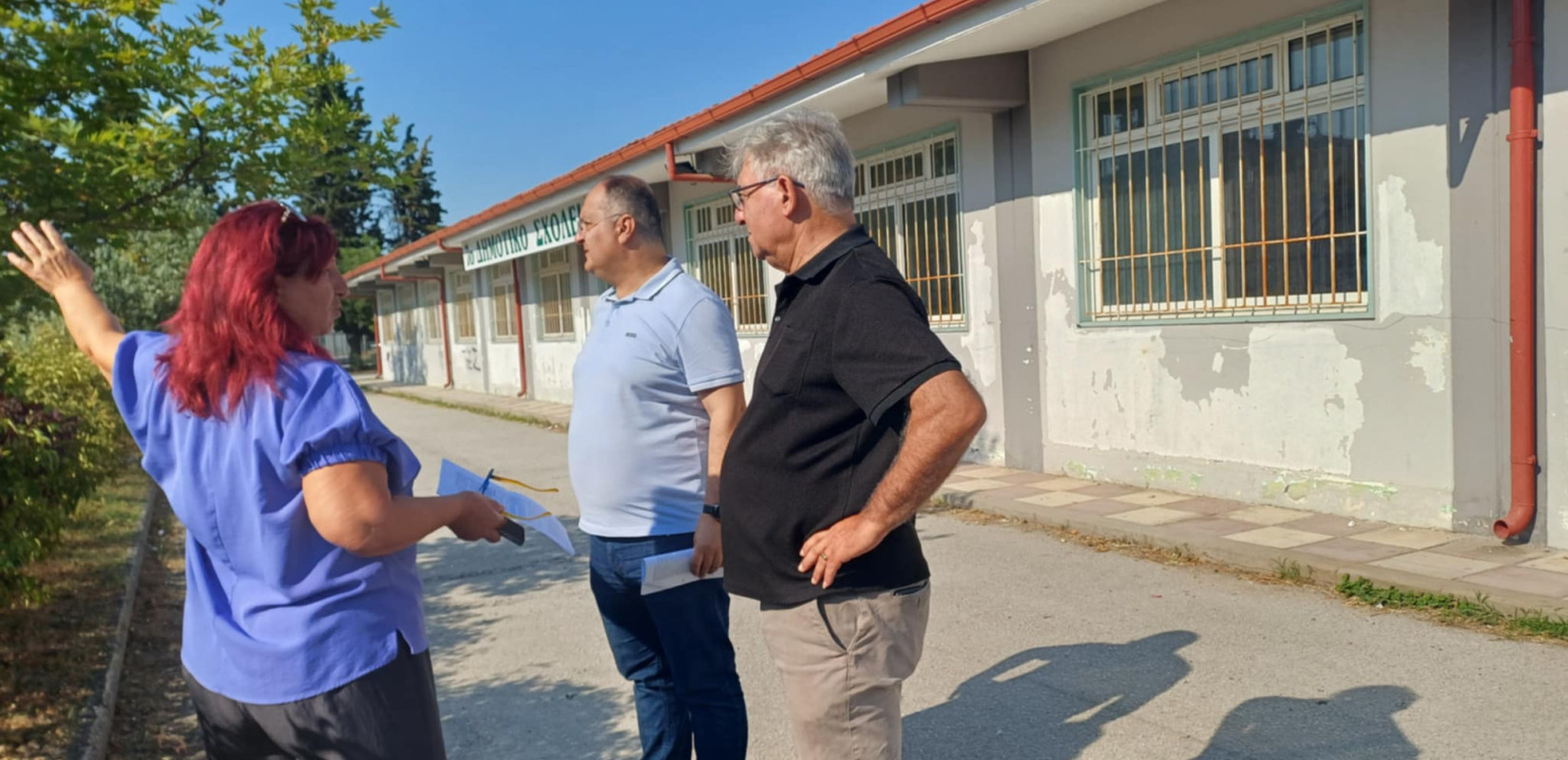 Κιλκίς: Αυτοψία δημάρχου στα έργα συντήρησης της σχολικής στέγης