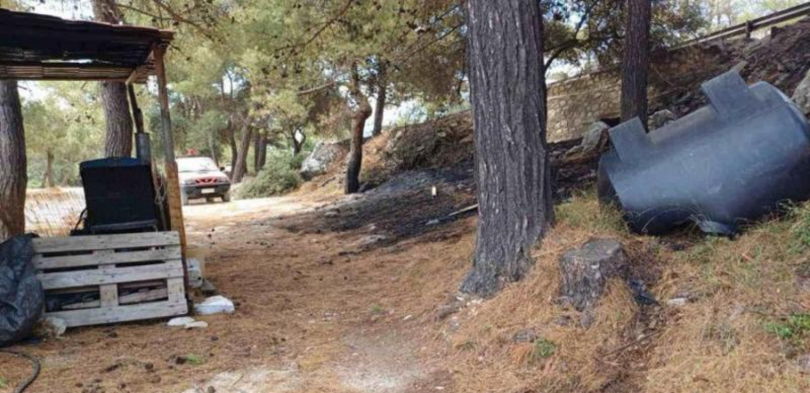 Πυρκαγιά στη Θάσο: Ενδείξεις ότι ξεκίνησε από γεννήτρια ρεύματος υπαίθριας καντίνας