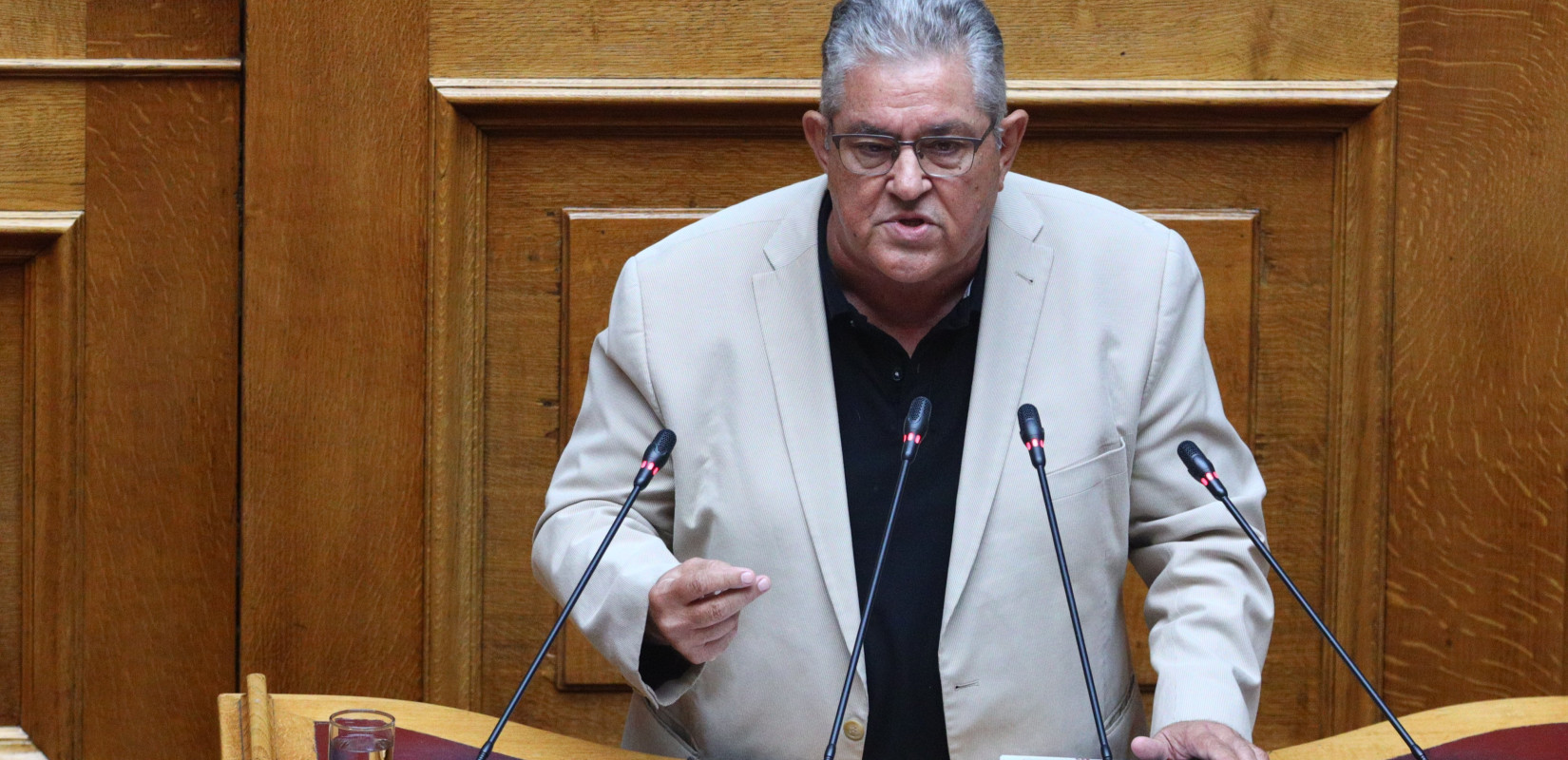 Βουλή - Δ. Κουτσούμπας: «Η πρόταση της ΝΔ για Εξεταστική Επιτροπή ''πλυντήριο'' των ποινικών και πολιτικών ευθυνών»