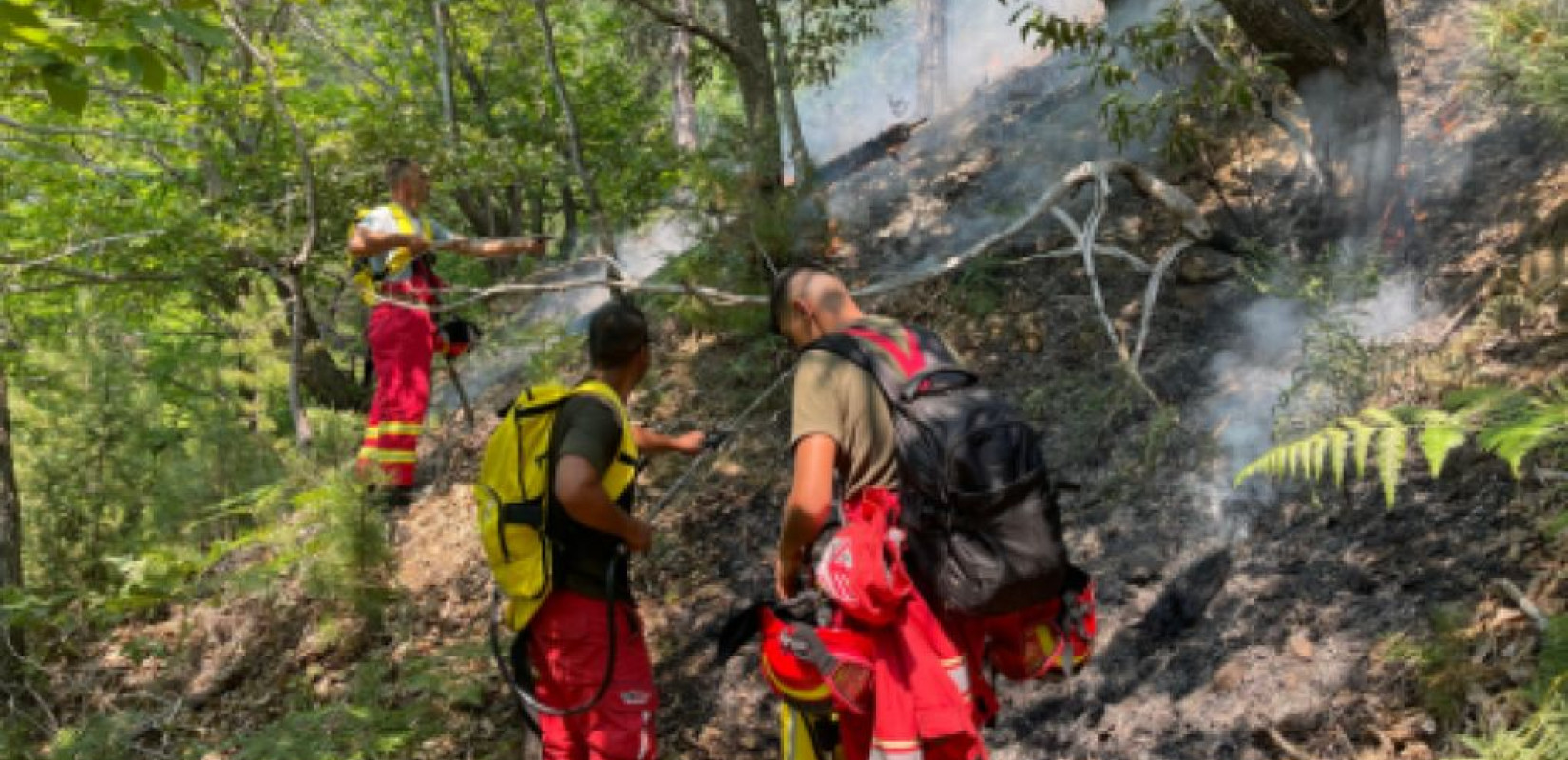 Αλβανία: Η Ελλάδα απέστειλε 2 πυροσβεστικά αεροσκάφη για τη φωτιά στο Dukat