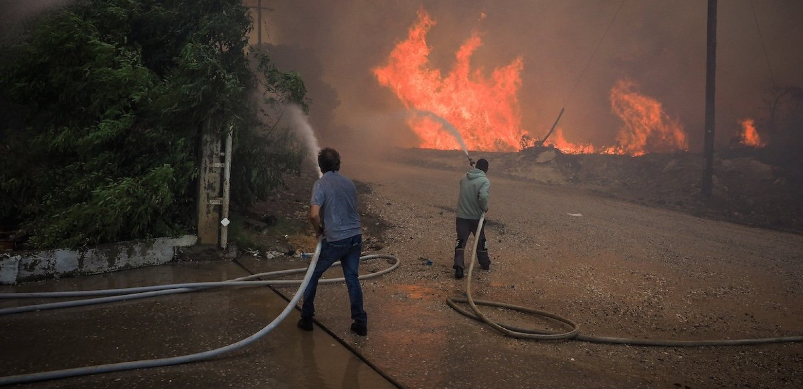 Εύβοια: Μάχη με τις φλόγες και το χρόνο για τις πυροσβεστικές δυνάμεις