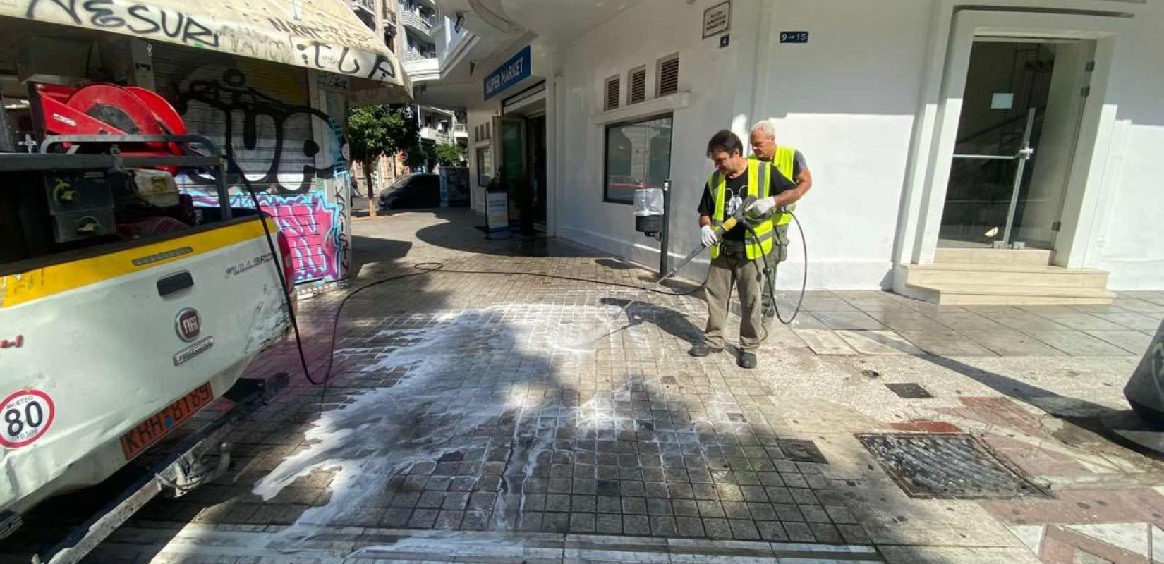 Θεσσαλονίκη: Στη μάχη της καθαριότητας τα συνεργεία του δήμου