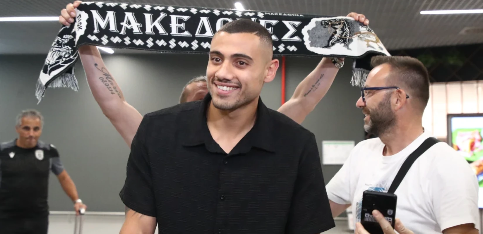 ΠΑΟΚ: Έφτασε στη Θεσσαλονίκη ο Γιακουμάκης