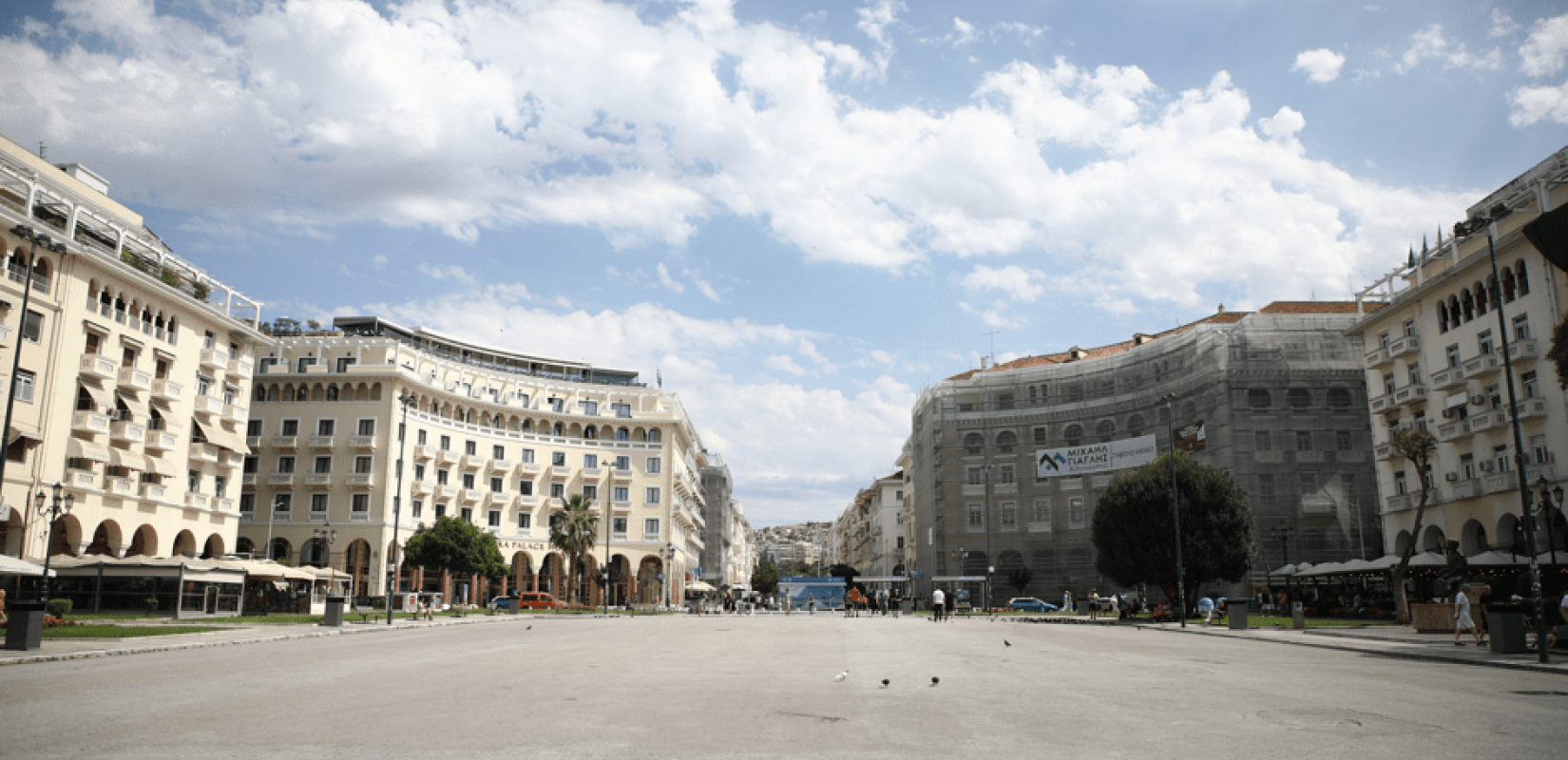 Θεσσαλονίκη: Έρημο το κέντρο της πόλης εν μέσω Δεκαπενταύγουστου